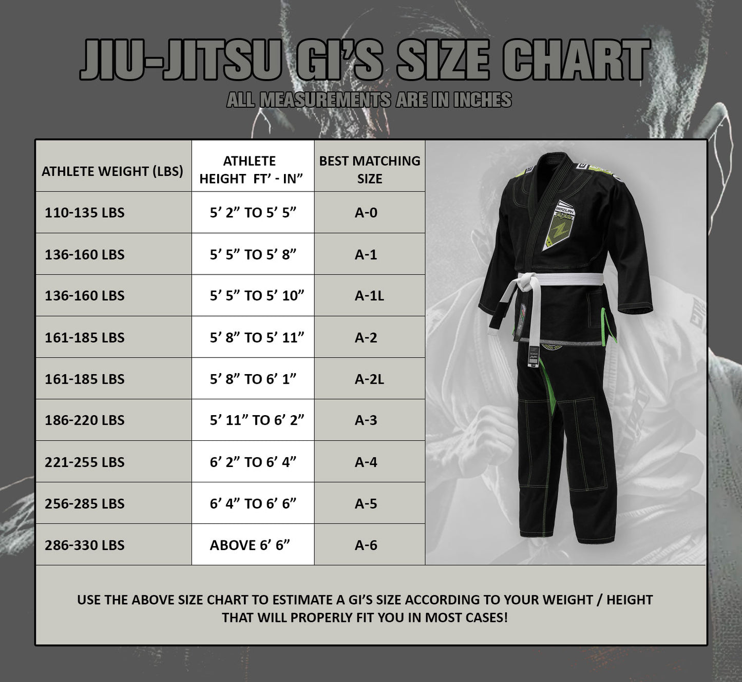 BJJ BOY - Pro Competition Jiu Jitsu Kimono Gi Uniform For Men Adult Athletes