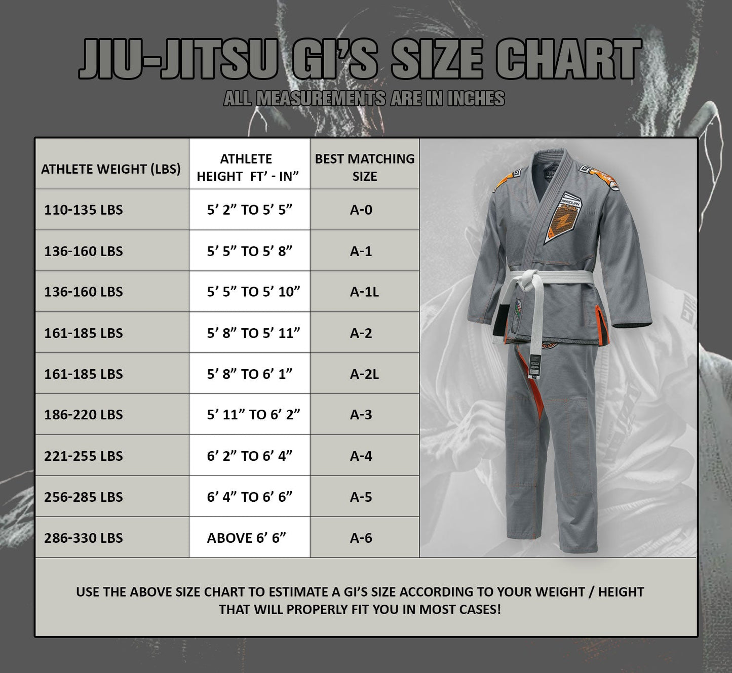 BJJ BOY - Pro Competition Jiu Jitsu Kimono Gi Uniform For Men Adult Athletes