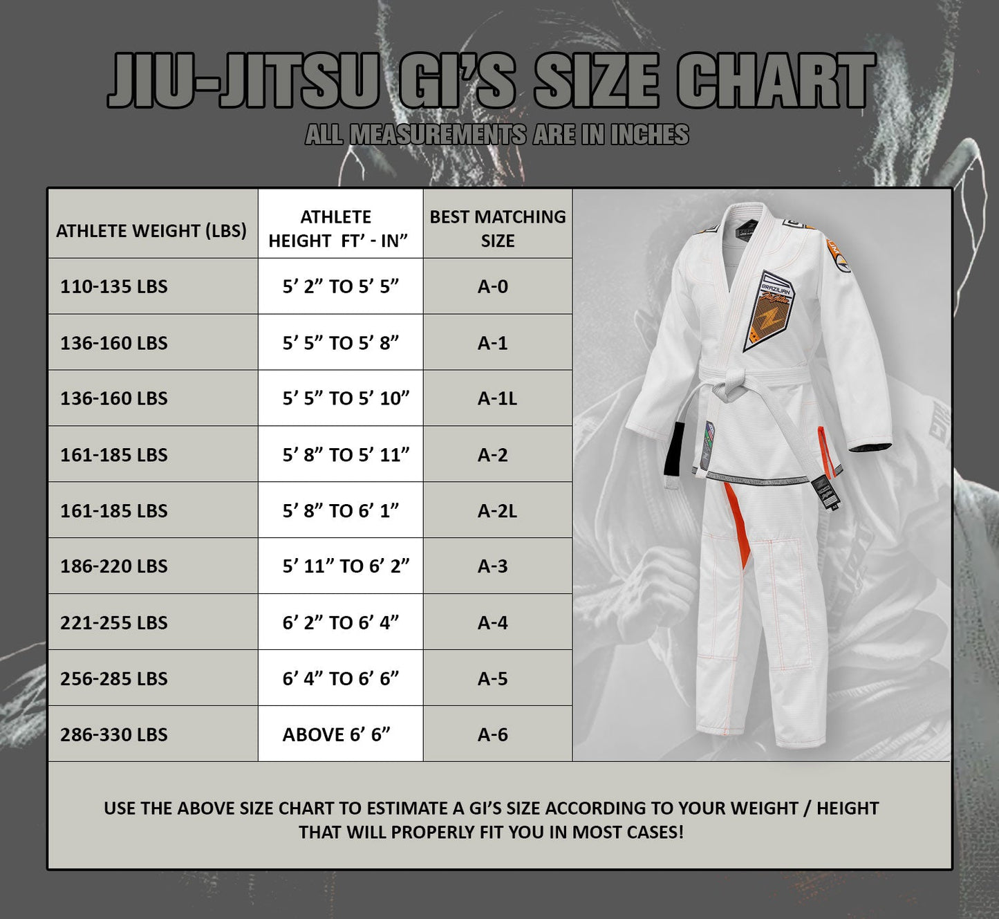 BJJ BOY - Pro Competition Jiu Jitsu Kimono Gi Uniform For Men Adult Athletes
