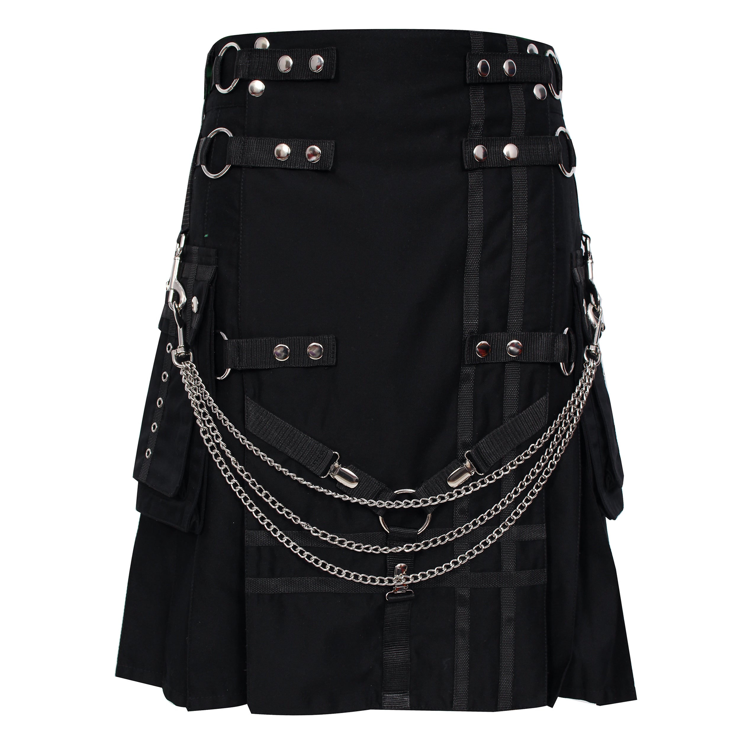 Black premium by emp - Gothic Midirok - Kilt - S tot Black premium by emp - Gothic Midirok - Kilt - S tot