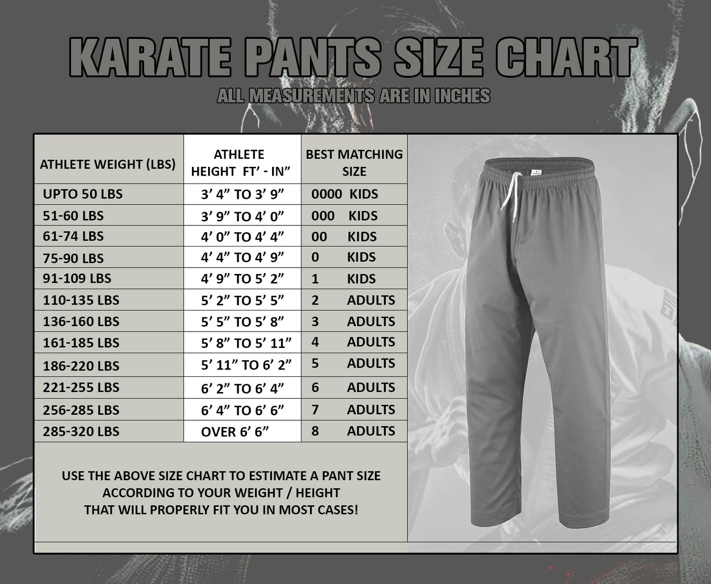 TRUESAGA - Solid Color Regular Karate Pants 8 Oz Cotton-Poly Light Weight Unisex