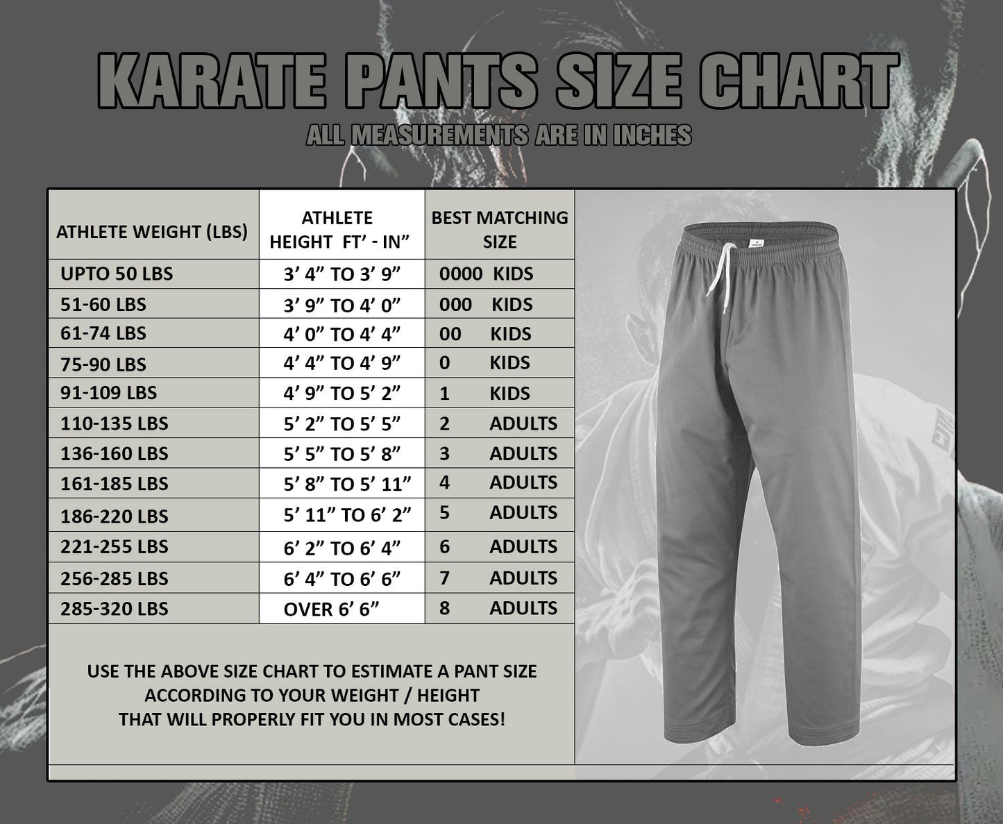 TRUESAGA - Solid Color Regular Karate Pants 8 Oz Cotton-Poly Light Weight Unisex