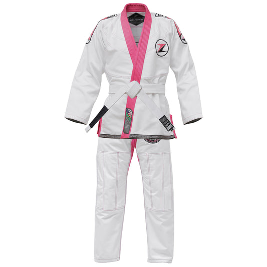TRUESAGA - BJJ GIRL Pro Competition Jiu Jitsu Kimono Gi Uniform For Women Adult Athletes