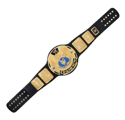 TRUESAGA - Big Eagle Wrestling Championship Belt Class One Replica - Adult Waist Size Up to 46" - 2mm Metal Plate Genuine Leather Base