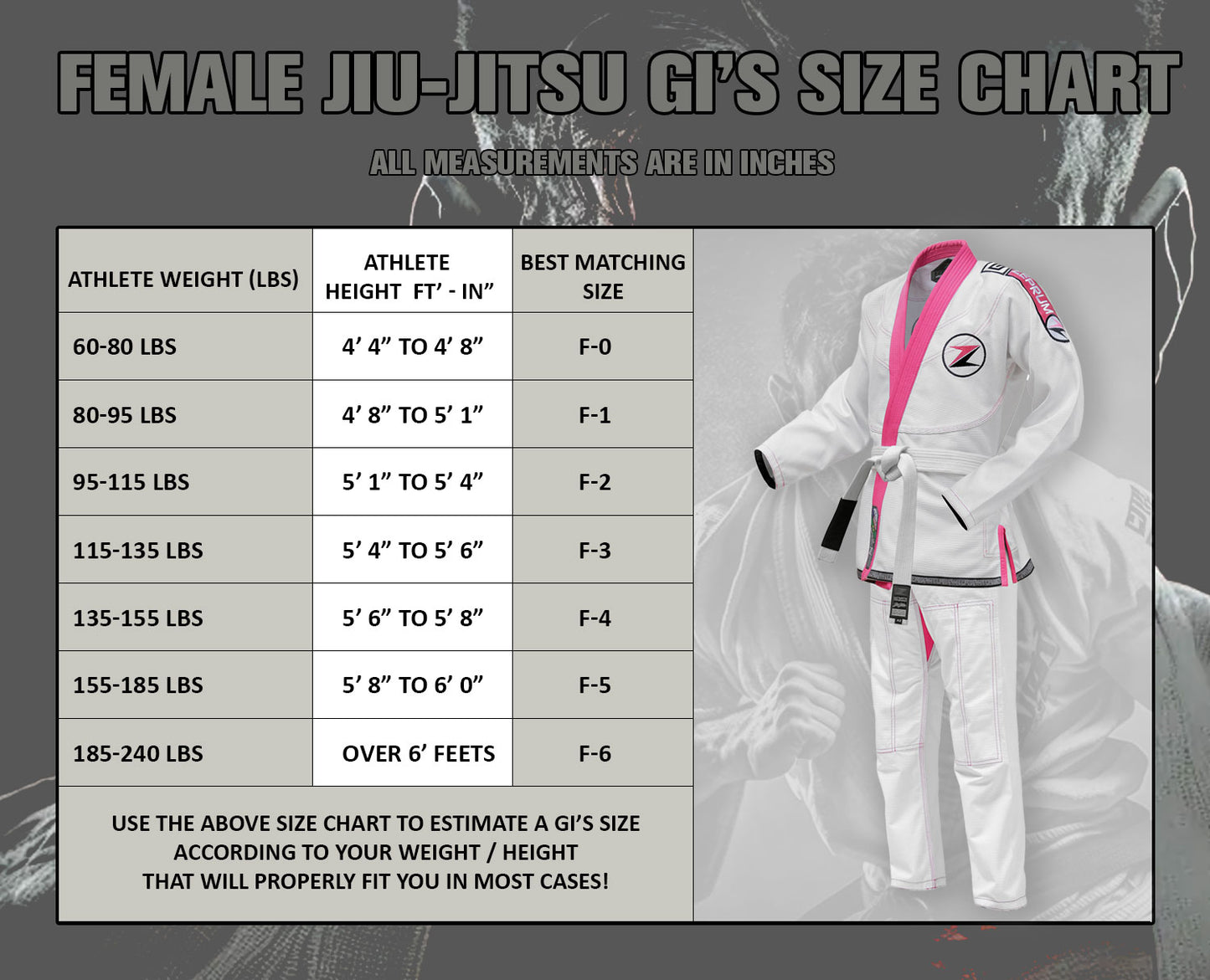 TRUESAGA - BJJ GIRL Pro Competition Jiu Jitsu Kimono Gi Uniform For Women Adult Athletes